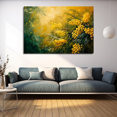 Yellow Flowers Canvas